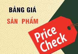 Bảng giá sản phẩm 2019
