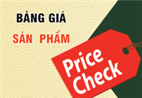 Bảng giá sản phẩm 2019
